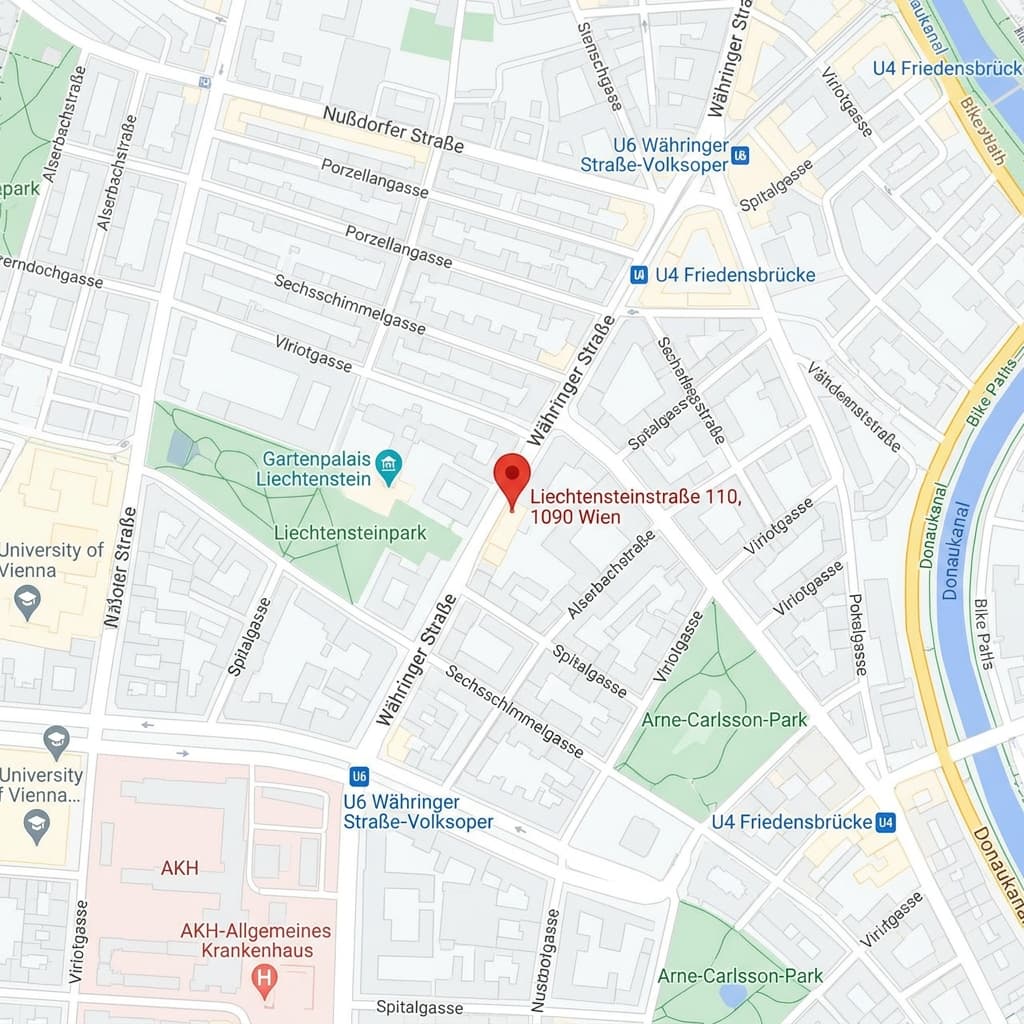 Sauber Zauber location in Vienna